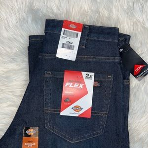 Dickies Flex Regular Fit Straight Leg Jeans